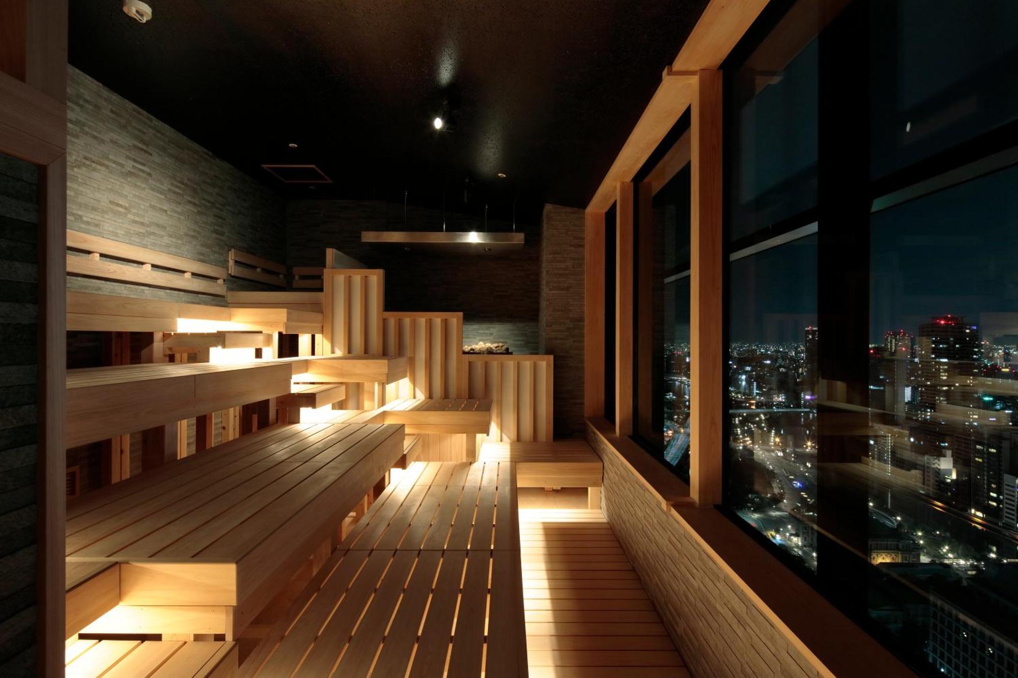 Candeo Hotels Osaka The Tower Dış mekan fotoğraf A modern onsen in Tokyo