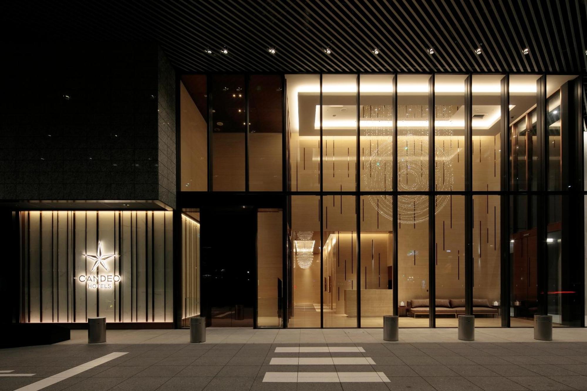 Candeo Hotels Osaka The Tower Dış mekan fotoğraf Entrance